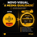 Kit 1x à 3x Pomadas Cera Caramelito 80g Infinity Classe A - Modela Alta Fixação Hidrata os Fios Fox