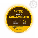 Kit 1x à 3x Pomadas Cera Caramelito 80g Infinity Classe A - Modela Alta Fixação Hidrata os Fios Fox