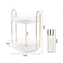 Organizador de Maquiagem Giratório 360° 2 ou 3 Andares para Perfumes e Cosméticos – Livskin